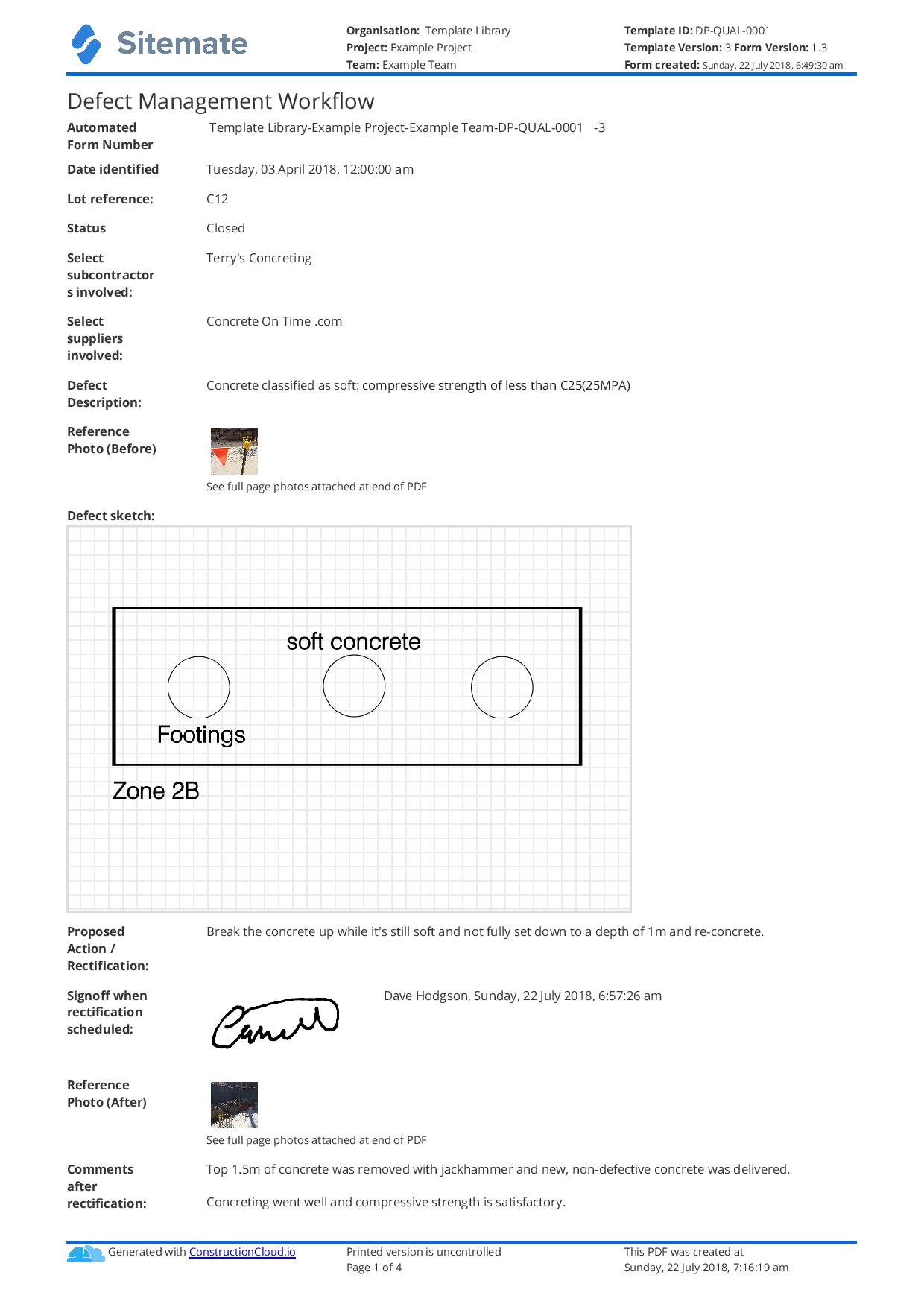 Free Defect Report template (better than word doc and excel) For Fault Report Template Word