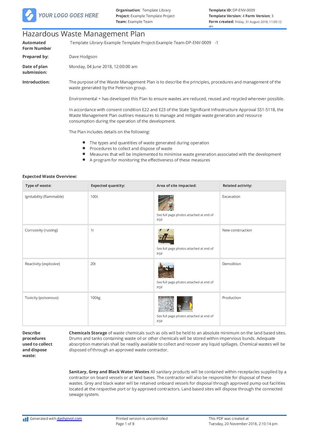 environmental consultant business plan