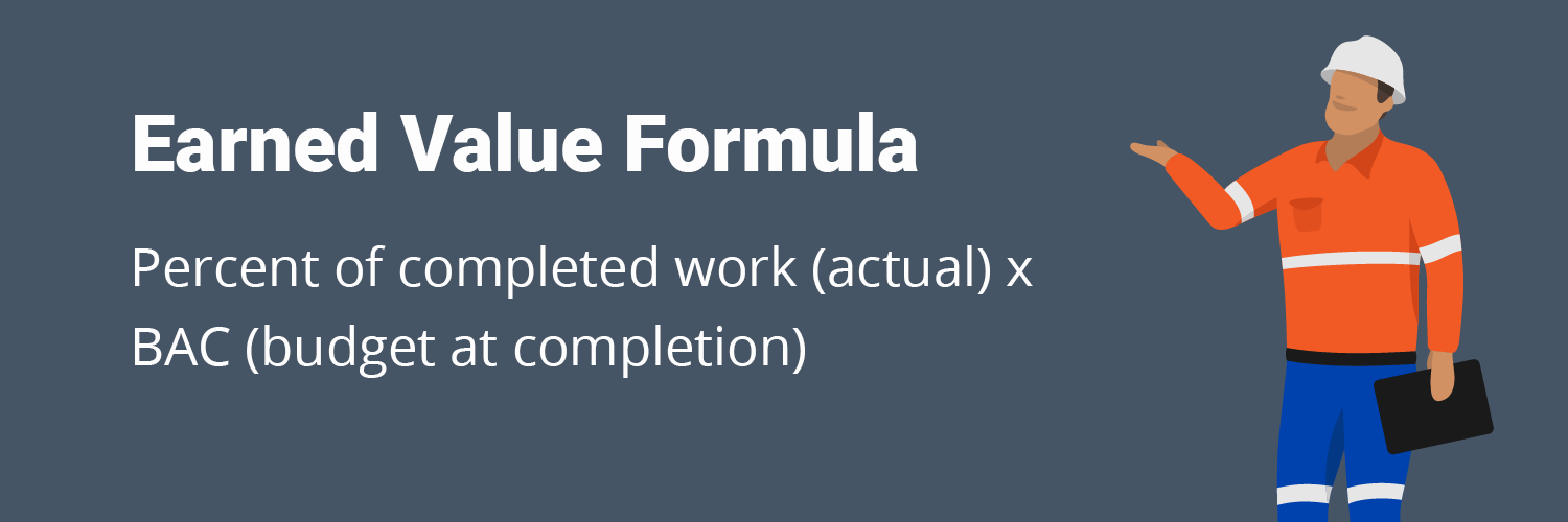 Earned value formula