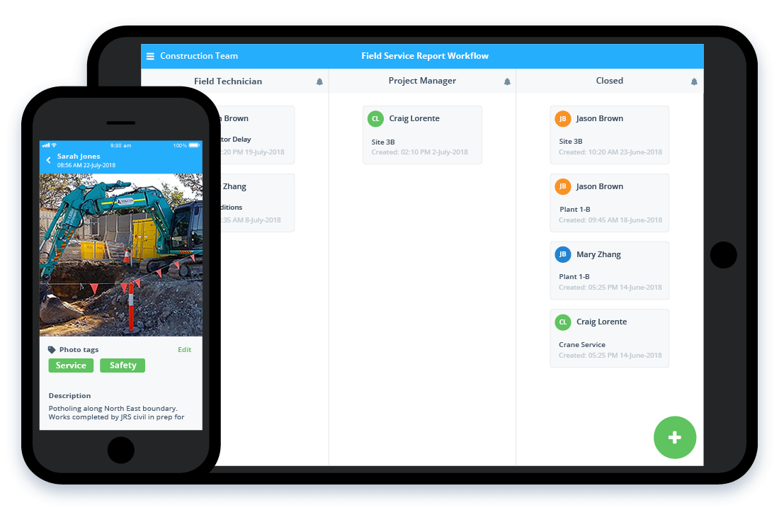 Field service report software Field service report software