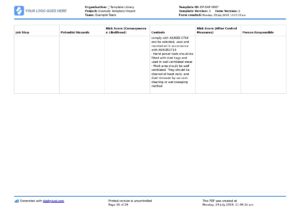 Carpentry Safe Work Method Statement [Free + editable SWMS]