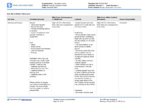 Carpentry Safe Work Method Statement [Free + editable SWMS]