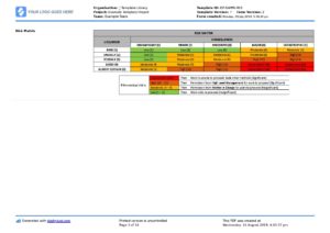 Example Safe Work Method Statement: Use or copy this example SWMS