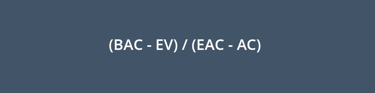 To complete performance index formula