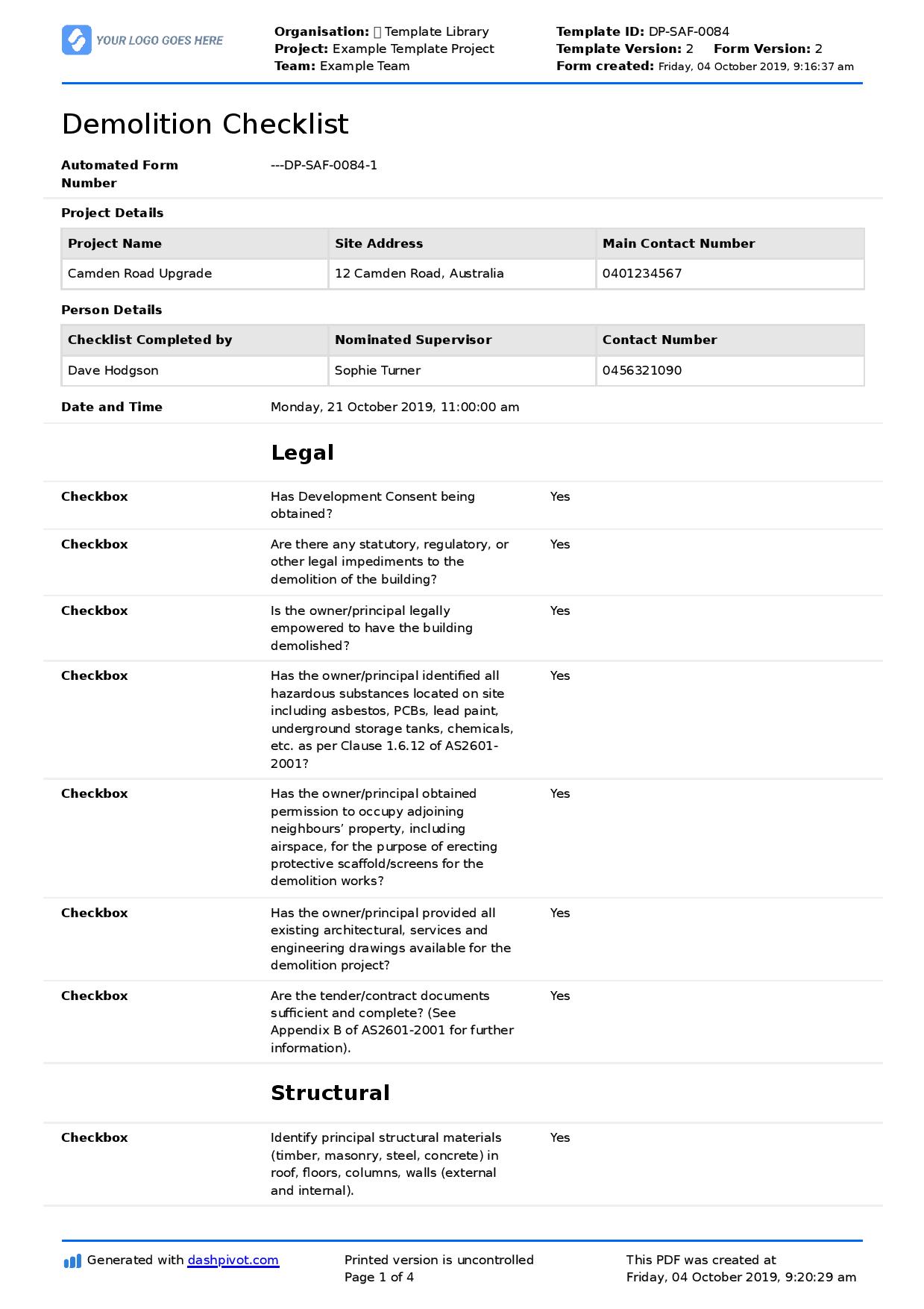 demolition-checklist-template-pre-demolition-safety-checklist