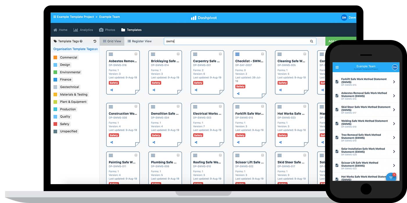 Safety compliance software and app Safety compliance software and app