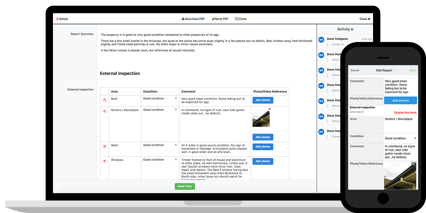 Building inspection app Building inspection app