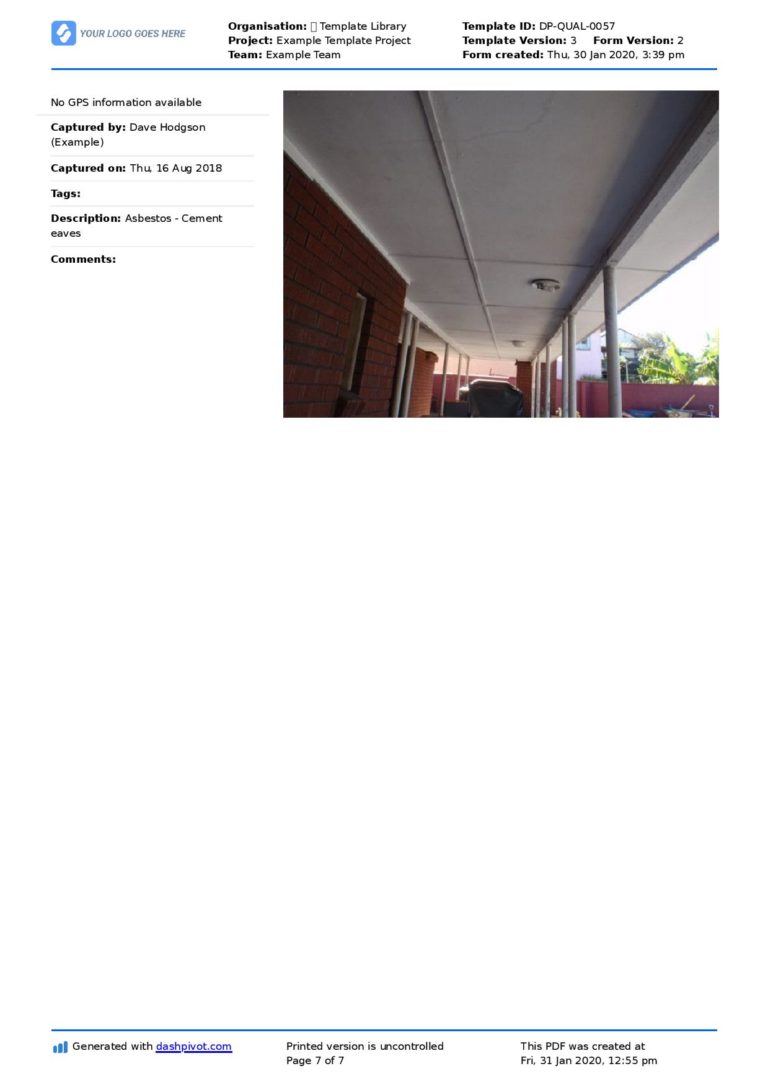 Pre Delivery Inspection Checklist template (new homes, condo, buildings)