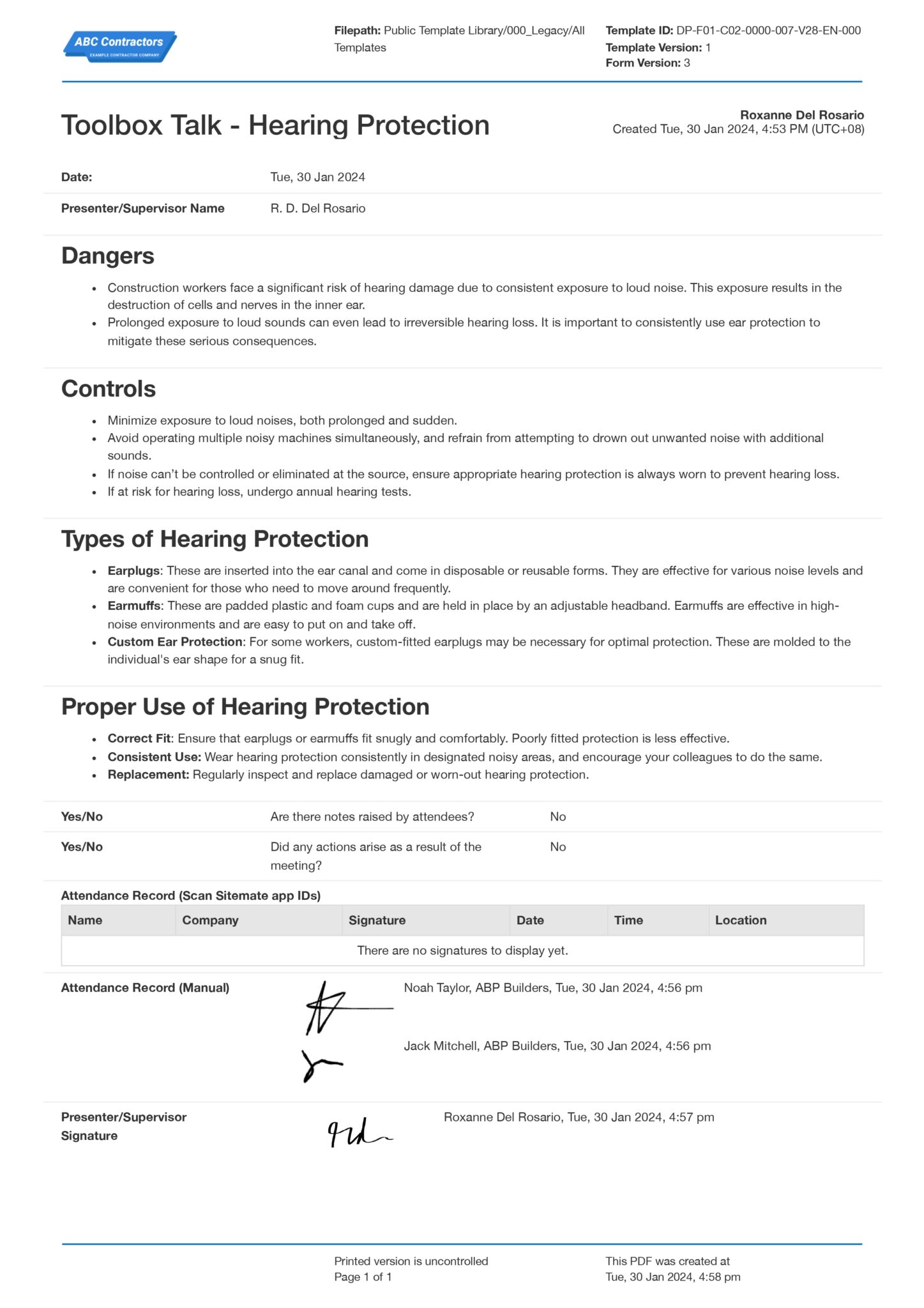 Importance of Hearing Protection in the Workplace