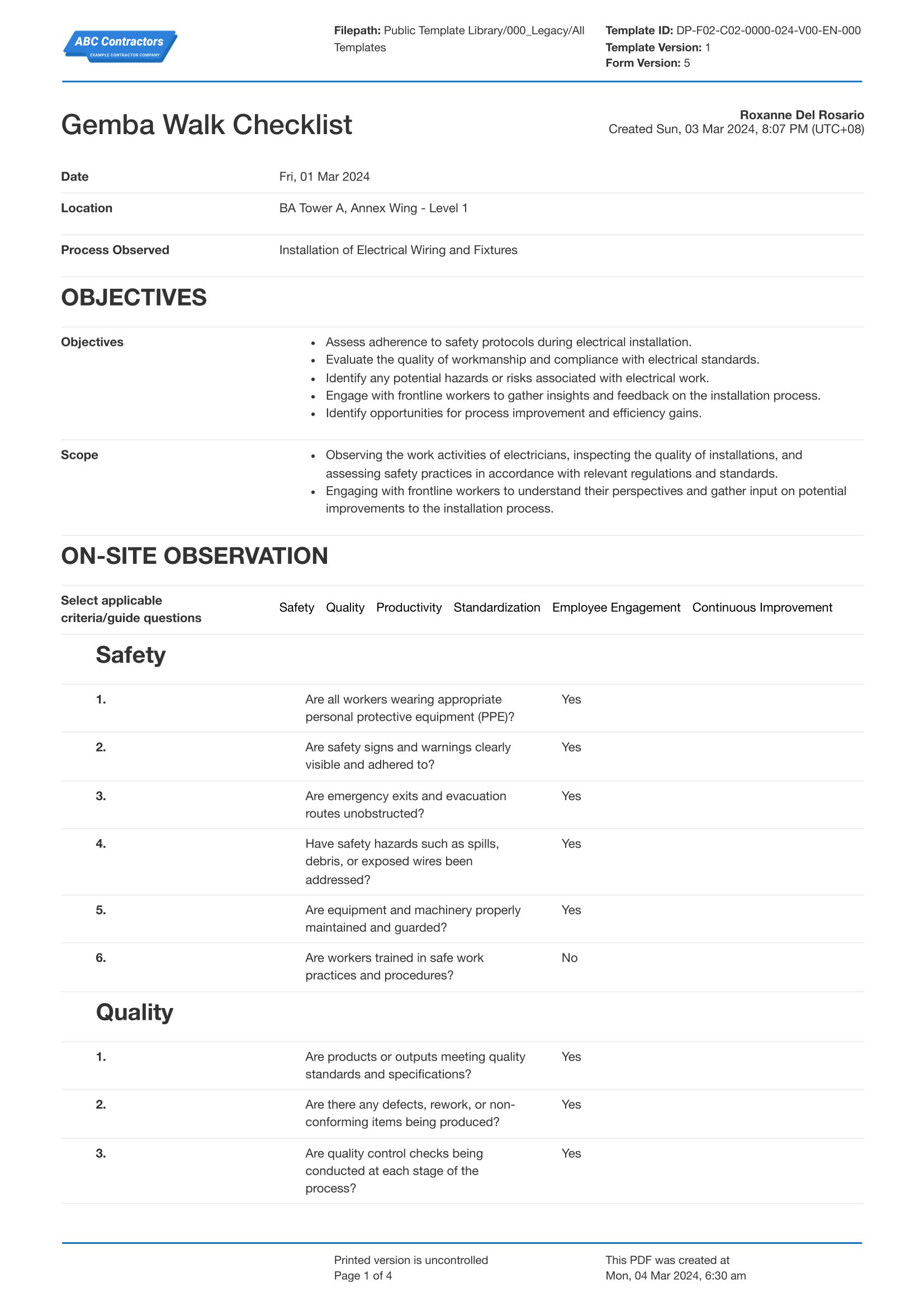 Gemba Walk Examples Across Different Industries