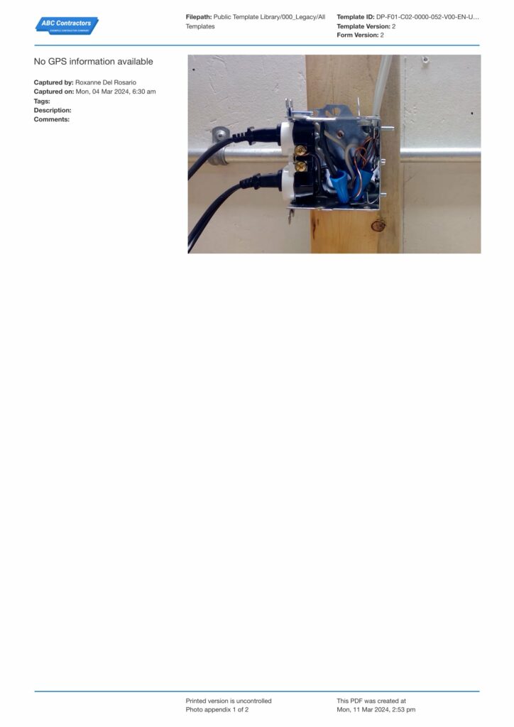 OSHA Safety Walkthrough Checklist template