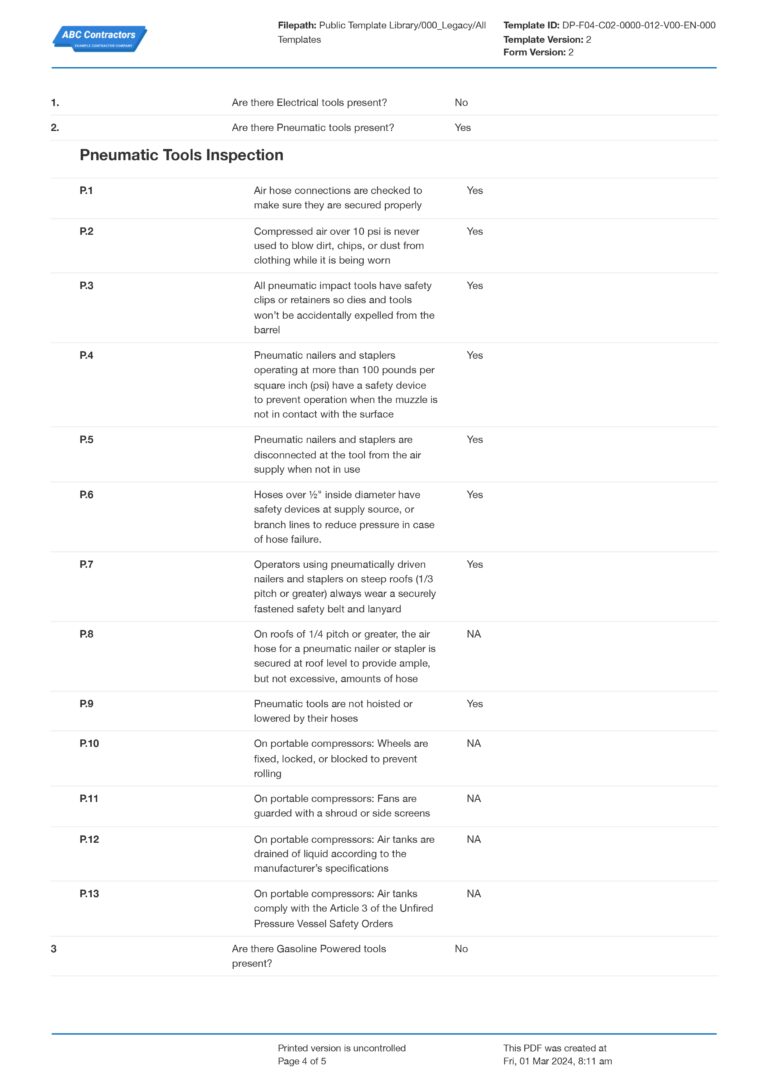How Often Should Power Tools Be Inspected?