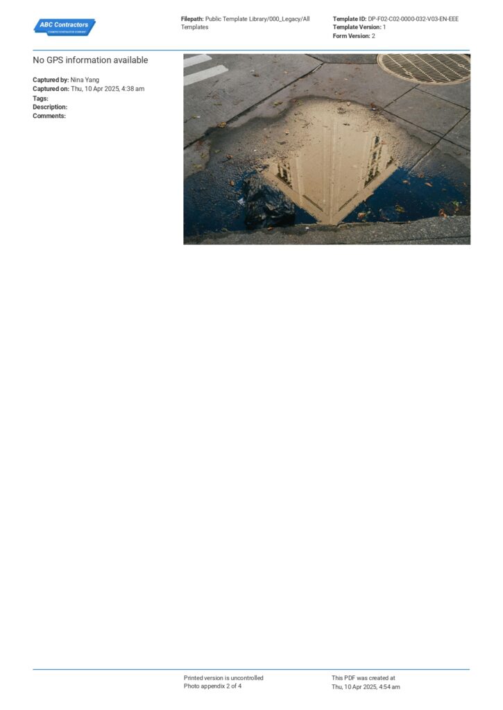 Structural Safety Inspection Checklist Structural Safety Inspection Checklist