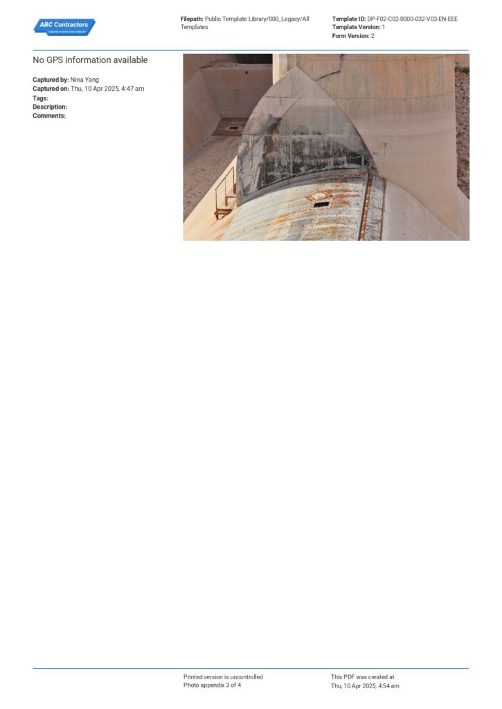 Structural Safety Inspection Checklist Structural Safety Inspection Checklist