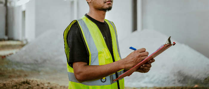 Visual inspection checklist