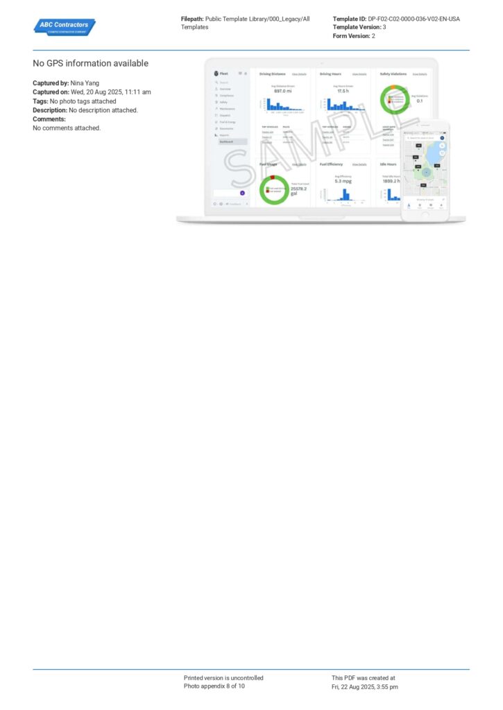 DOT Compliance Audit Checklist