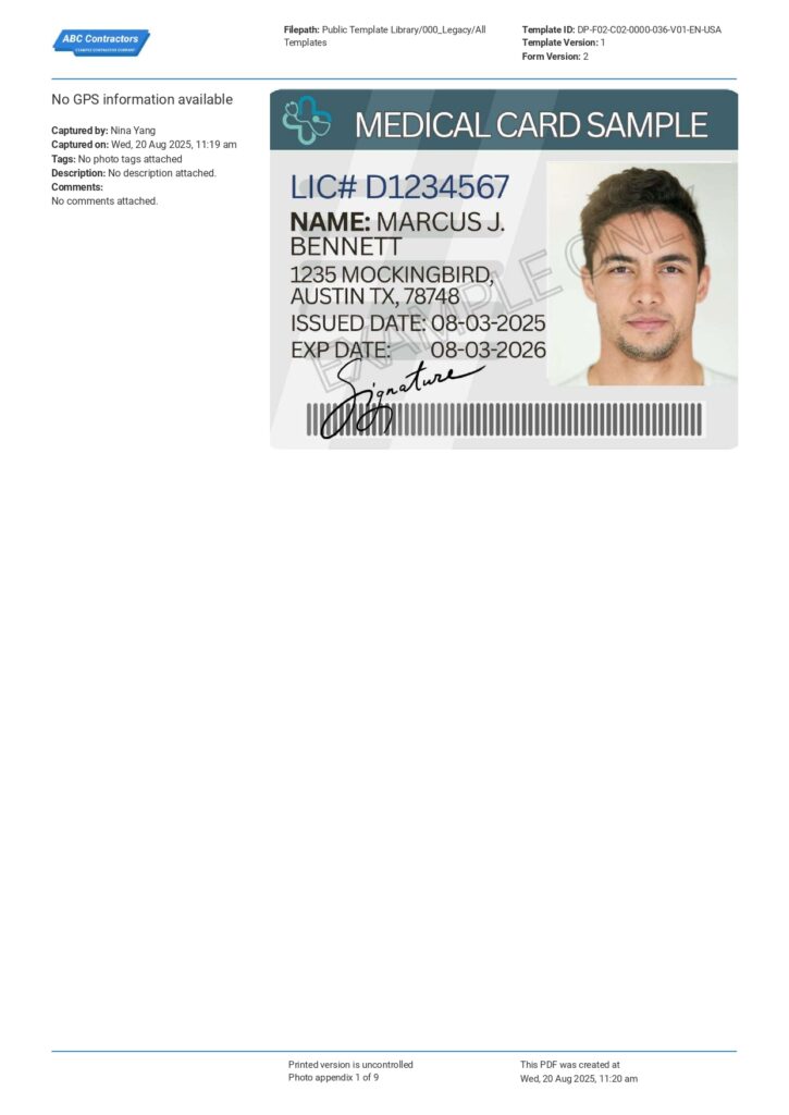 DOT Compliance Checklist