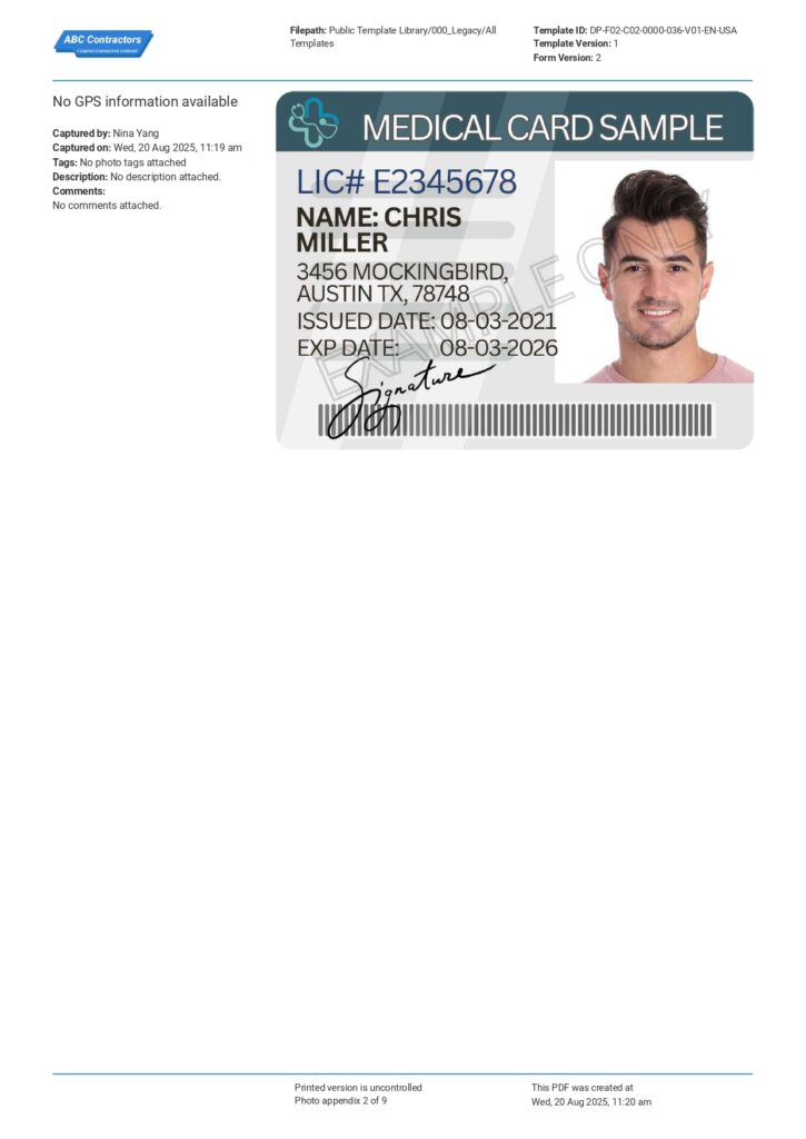 DOT Compliance Checklist