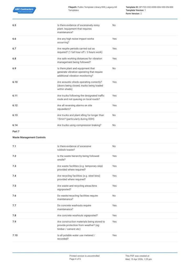 Environmental Risk Assessment4