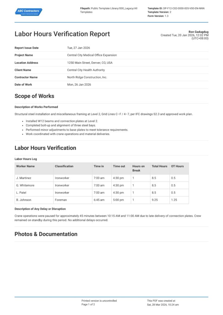 Labor Hours Verification Report1 (1)