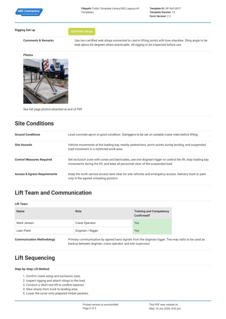 Critical Lift Plan2