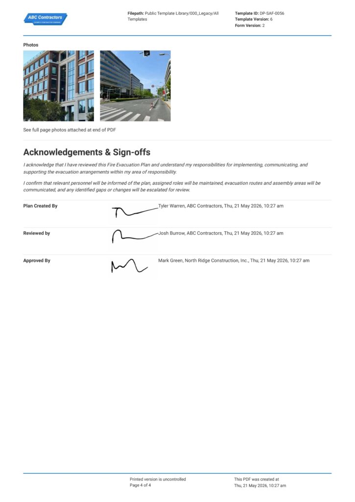 Fire Evacuation Plan4