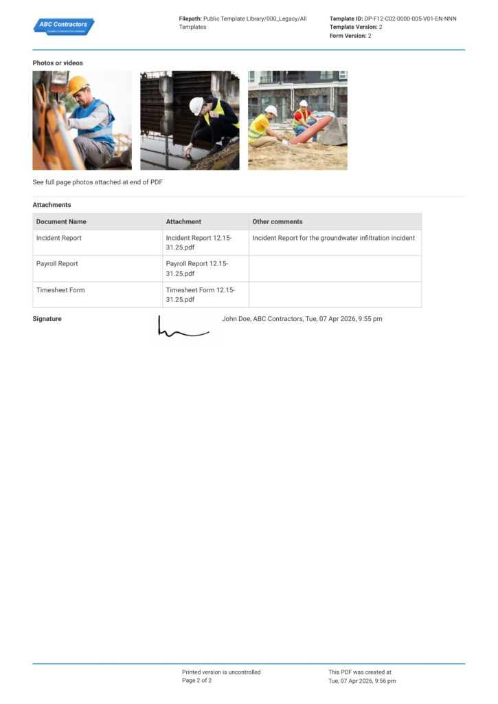 Labor Variance Report2