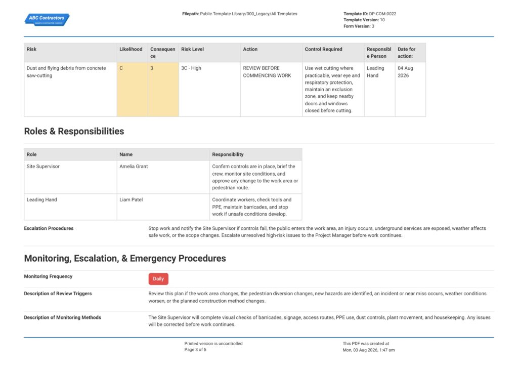 Construction Risk Management Plan3