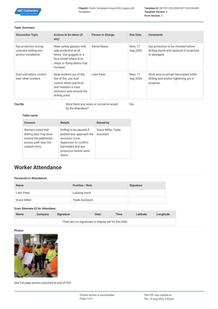Eye Protection Toolbox Talk2
