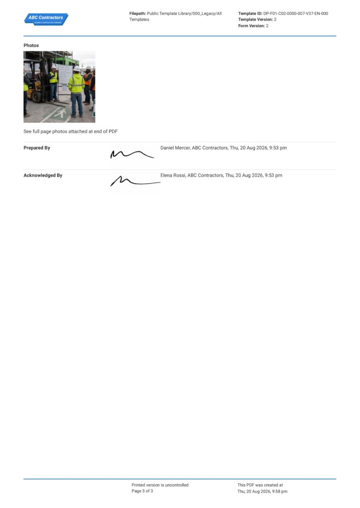Forklift Safety Toolbox Talk3